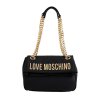 LOVE MOSCHINO THE BOLD LOVE HAMMERED MEDIUM SHOULDER BAG JC4309PP0NKD